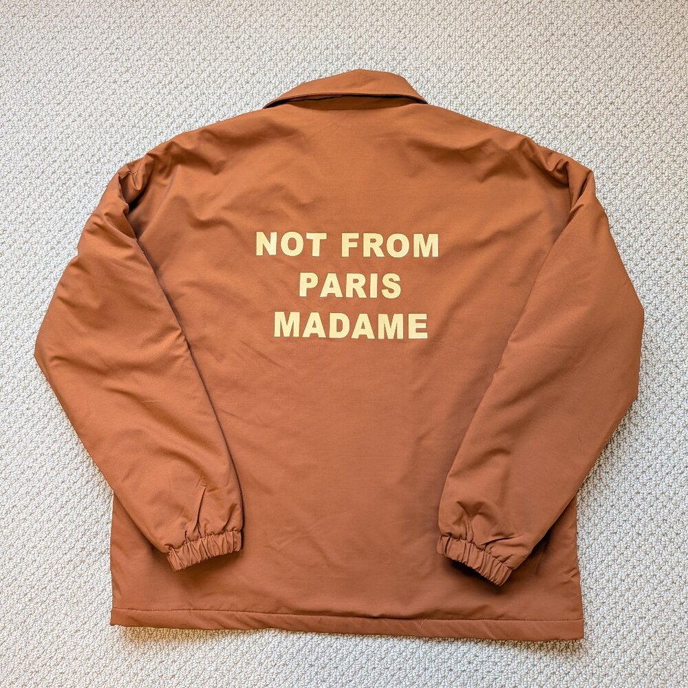 Drole de Monsieur NFPM La Veste Polaire Sherpa Jacket - Caramel - Small - Paris